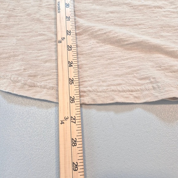 Natural Life Womens XL Beige Graphic Tee Peace Sign Be The Good Granola - Picture 10 of 10